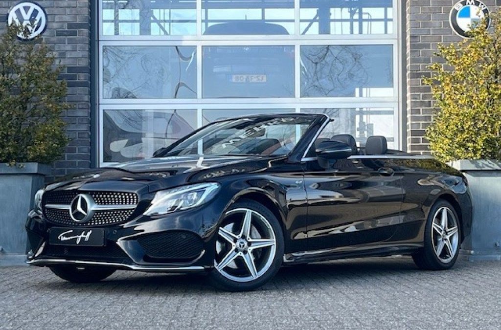 MERCEDES-BENZ C-KLASSE C 180 CABRIO AUT. – AMG – AIRSCARF – 18 INCH