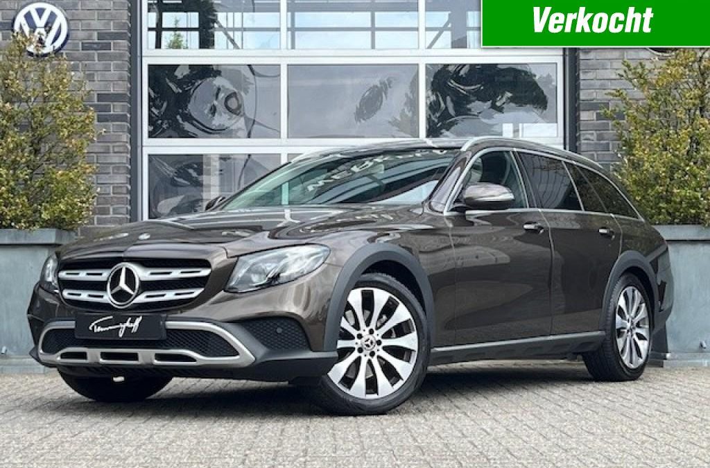 MERCEDES-BENZ E-KLASSE ALL-TERRAIN 220 D 4M. – WIDESCREEN – PANO – LUCHTV. – TREKH.