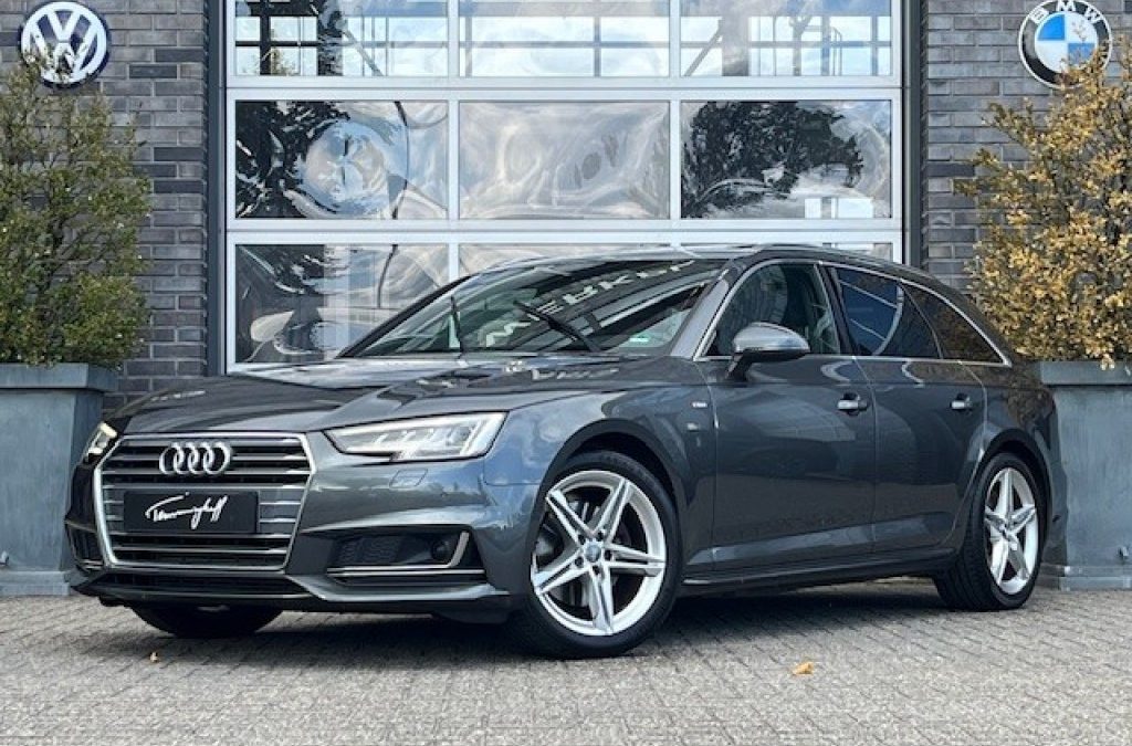 AUDI A4 2.0 TFSI MHEV 190PK AVANT S-LINE – PANO – TREKH. – MATRIX