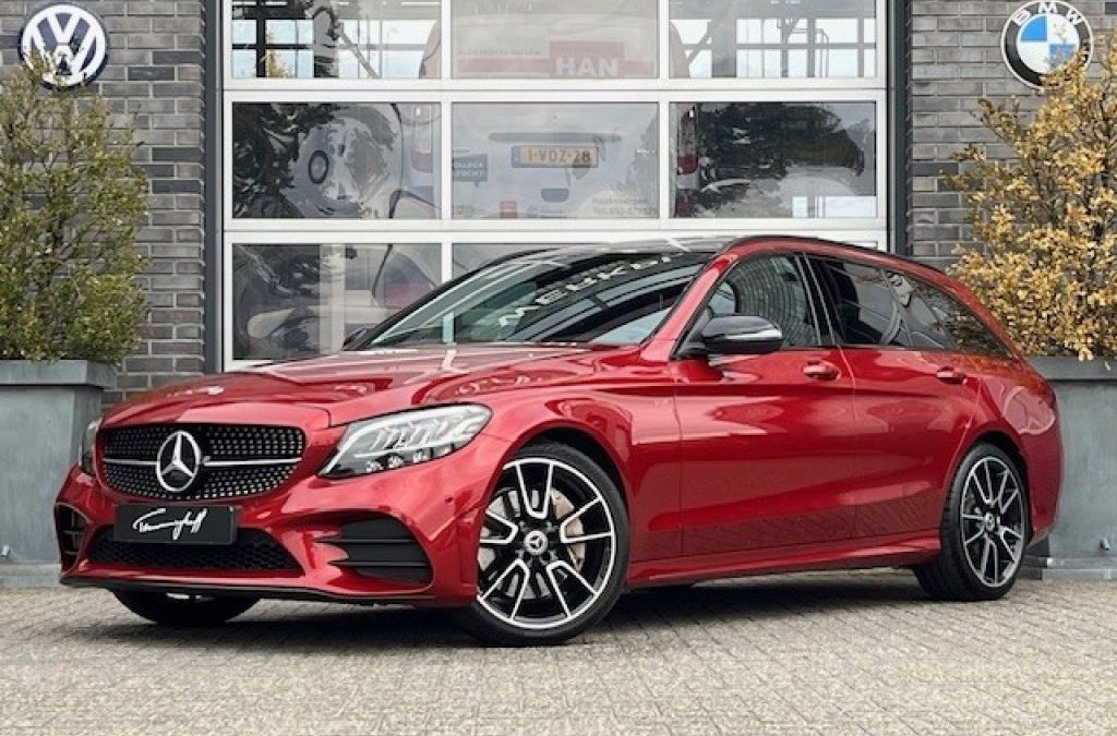 MERCEDES-BENZ C-KLASSE 300 T. AUT. – AMG – PANO – BURMESTER – 19 INCH