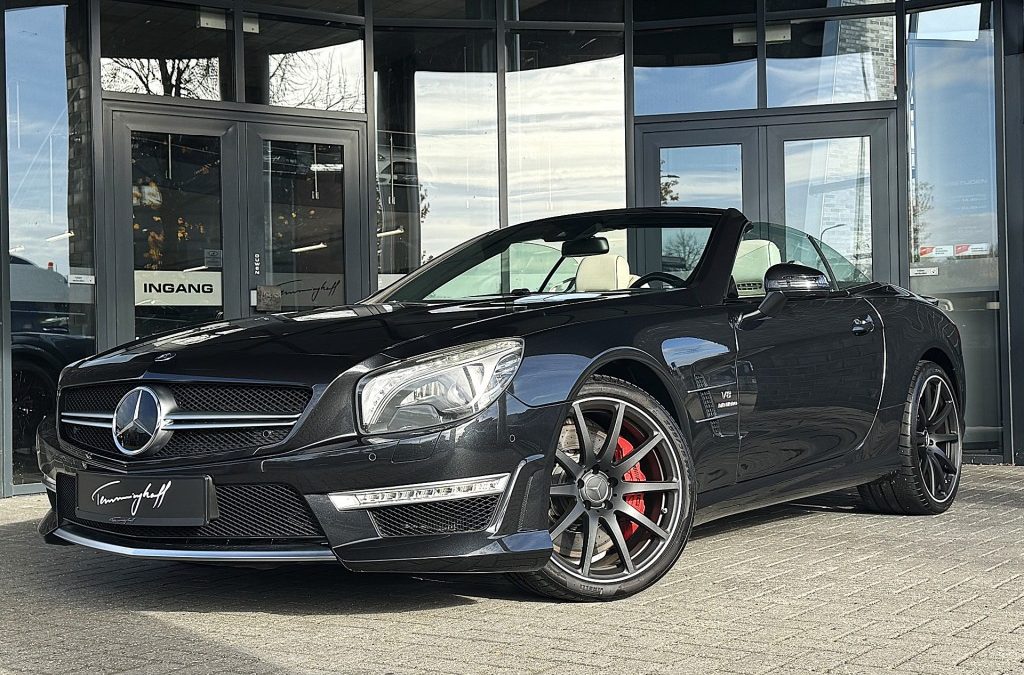 MERCEDES-BENZ SL-KLASSE SL63 AMG PERFORMANCE PACK – PANO – AIRSCARF – 20 INCH