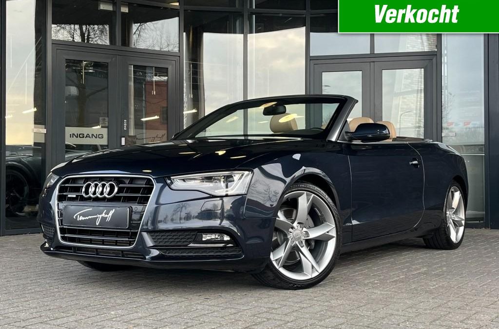 AUDI A5 CABRIO 2.0 TFSI QUATTRO AUT. – ORG. NL. – LEDER