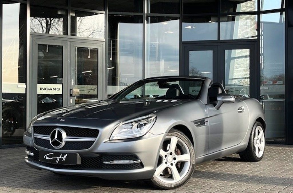 MERCEDES-BENZ SLK-KLASSE 250 AUT. 204PK LEDER – AIRSCARF – STOELVERW. – 17 INCH