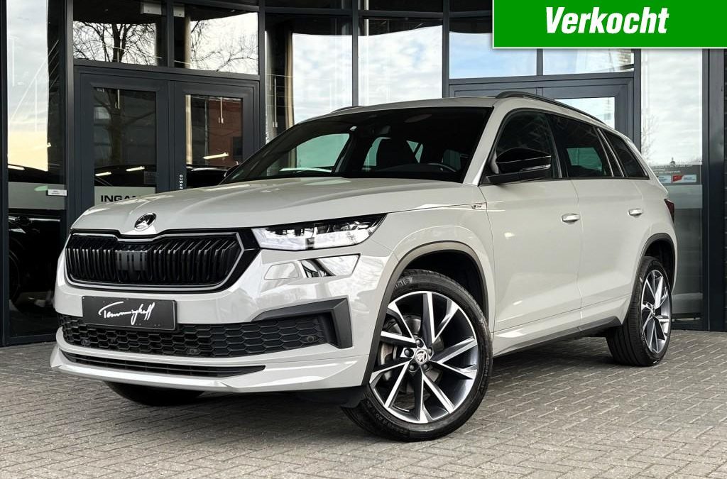 SKODA KODIAQ 1.5 TSI SPORTLINE 7-PERS. – PANO – TREKH. – ORG. NL.