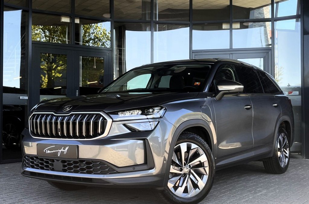 SKODA KODIAQ 1.5 TSI PHEV BUSINESS ED. MEMORY – PANO. DAK – 360 CAMERA – TREKH.