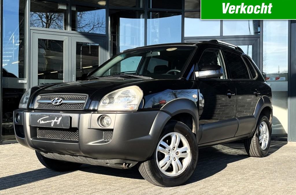 HYUNDAI TUCSON 2.0I – TREKH. AIRCO – ORG. NL. – SLECHTS 124.000KM!