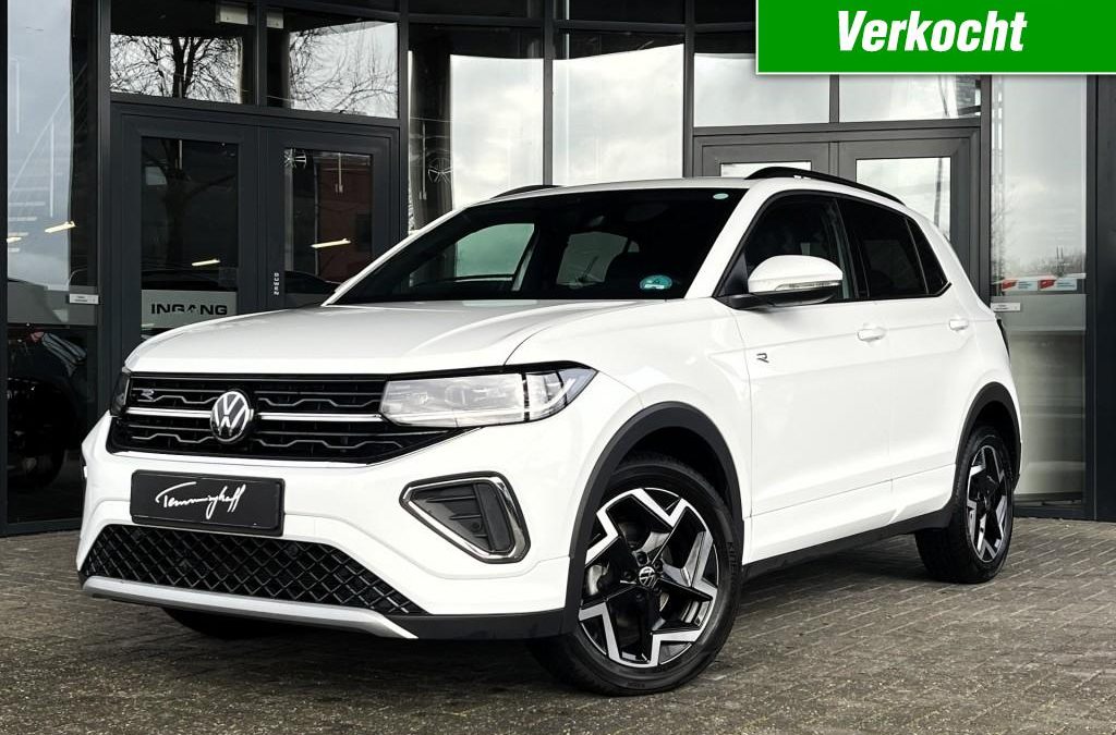 VOLKSWAGEN T-CROSS 1.5 TSI 150PK R-LINE AFN. TREKH. – CAMERA – AD. CRUISE