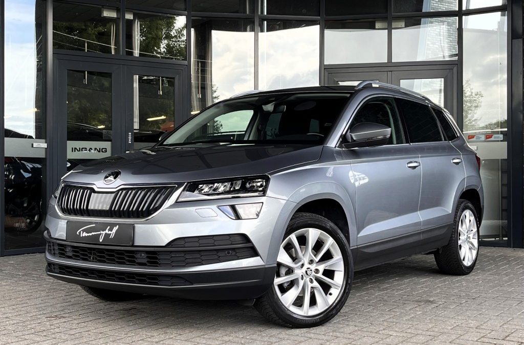 SKODA KAROQ 1.5 TSI 150PK DSG MEMORY – CAMERA – TREKH. – CANTON