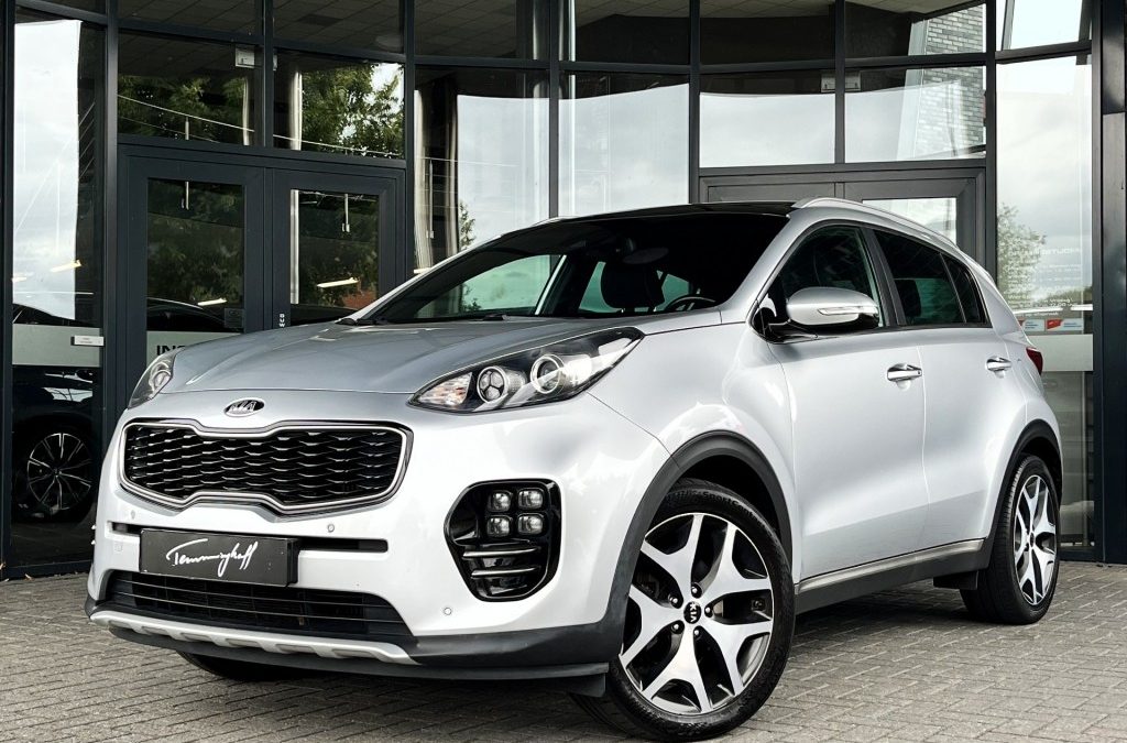 KIA SPORTAGE 1.6 T-GDI 4WD GT-LINE LEDER – PANO – TREKH. ORG. NL