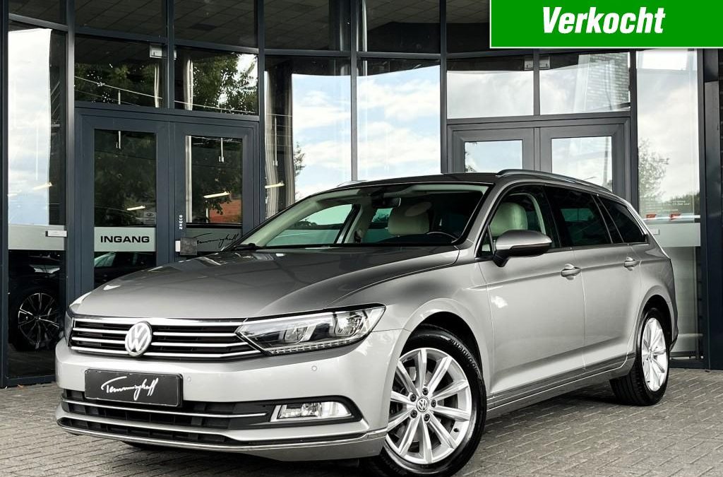 VOLKSWAGEN PASSAT VARIANT 1.6 TDI HIGHLINE – LEDER – NAVI – AFN. TREKH. – ORG. NL.