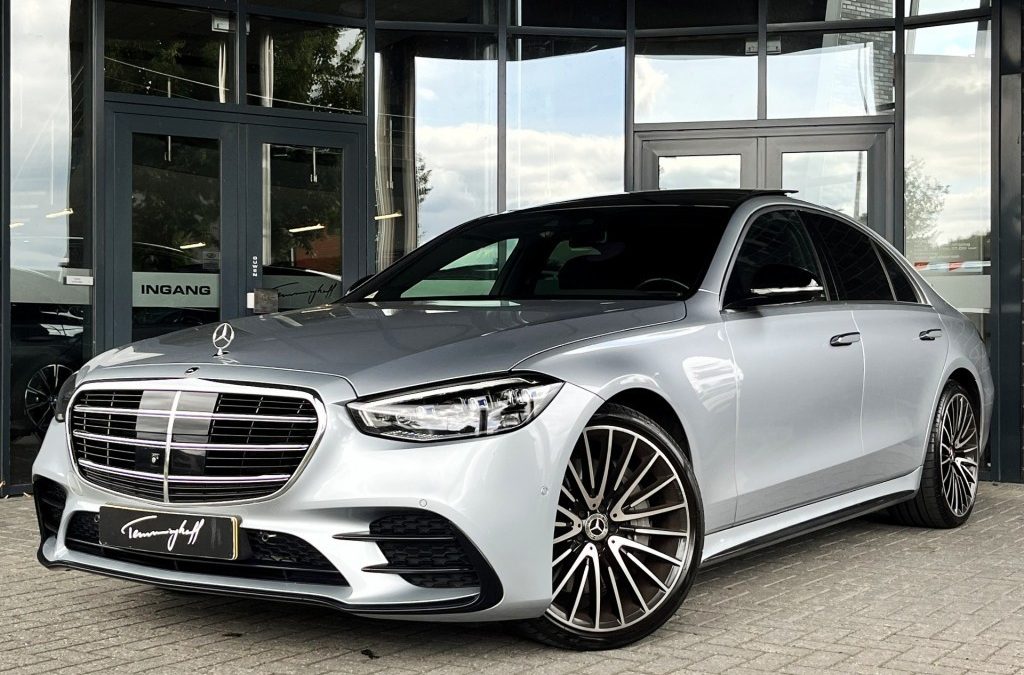 MERCEDES-BENZ S-KLASSE 400D 4MATIC AMG LINE – PANO – BURMESTER – 21 INCH